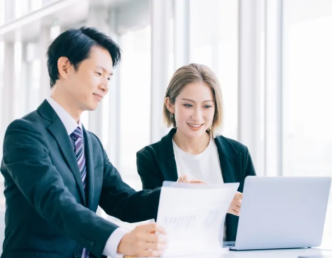 IT事業の強化を目標に
              人材を採用しています。